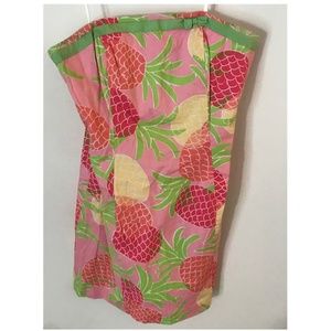 Vintage Strapless Lilly Pulitzer Dress